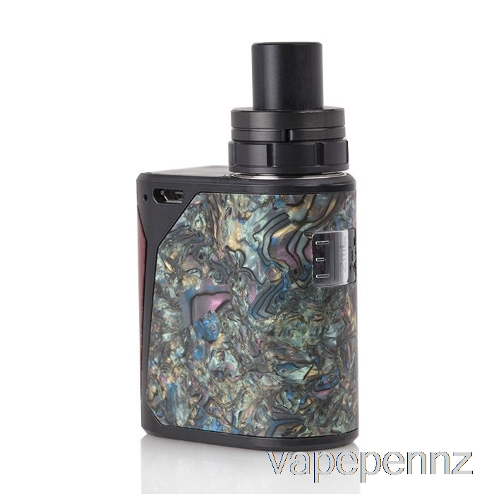 SMOK Priv One 60W All-In-One Kit - 920mAh Black Body / Green Mother of Pearl VAPE NZ